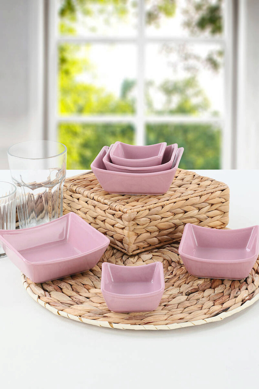 Set boluri pentru sos, Hermia, 275KRM1176, Dimensiune: 10 x 4,4 cm (2 bucăți), Rosu - imagine 5